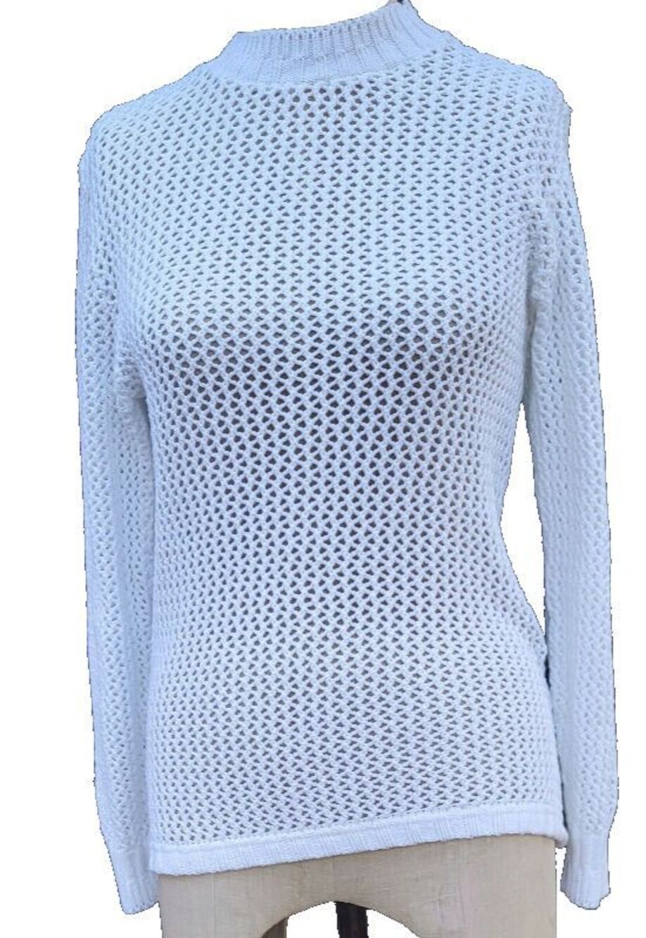 Mark, Fore & Strike 100% Cotton Crochet Net Sweater Sz M Quality Cpquette